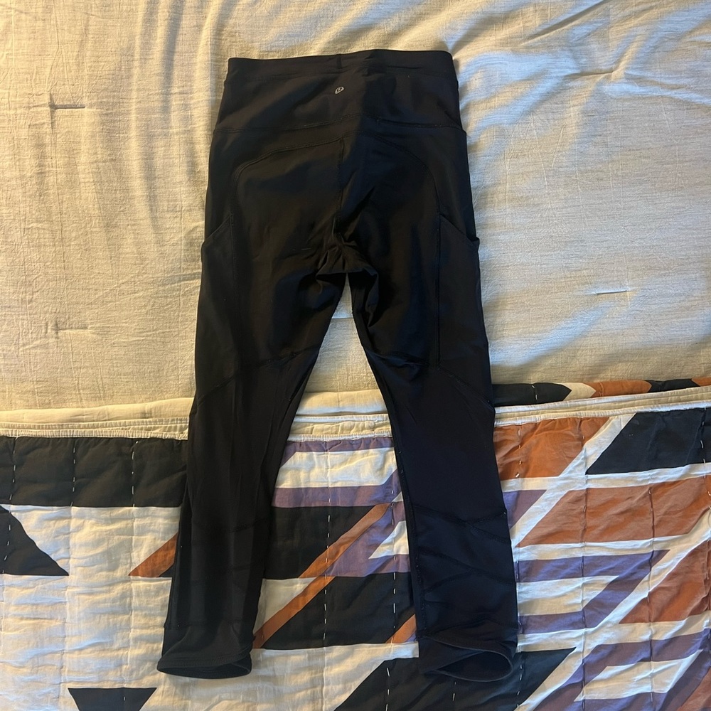 Lululemon 7/8 length running tights.